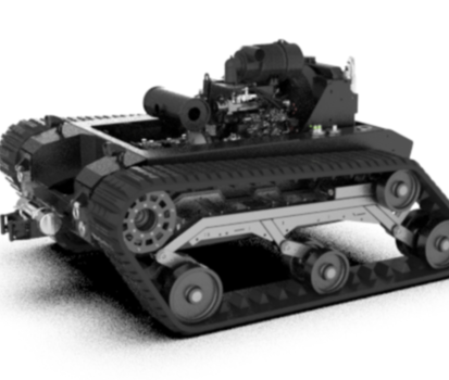 OPC-10中型履带式机器人底盘