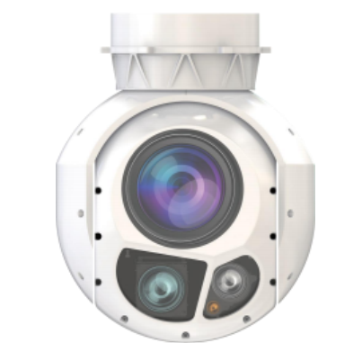 两轴两框陀螺稳定三光吊舱